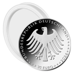 Coin Capsules for 35 Euro- and 20 Euro-Coins Germany