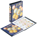 Álbumes con hojas impresas para monedas de euro